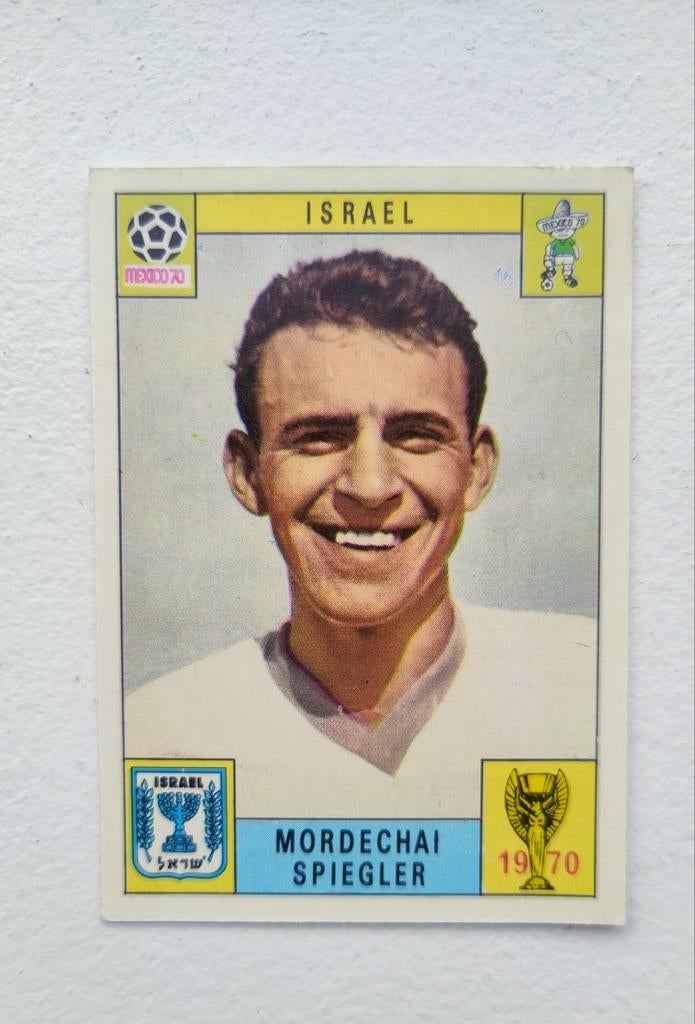 Panini Mexico 70 : Israël - Mordechai Spiegler, Enlèvement ou Envoi, Comme neuf