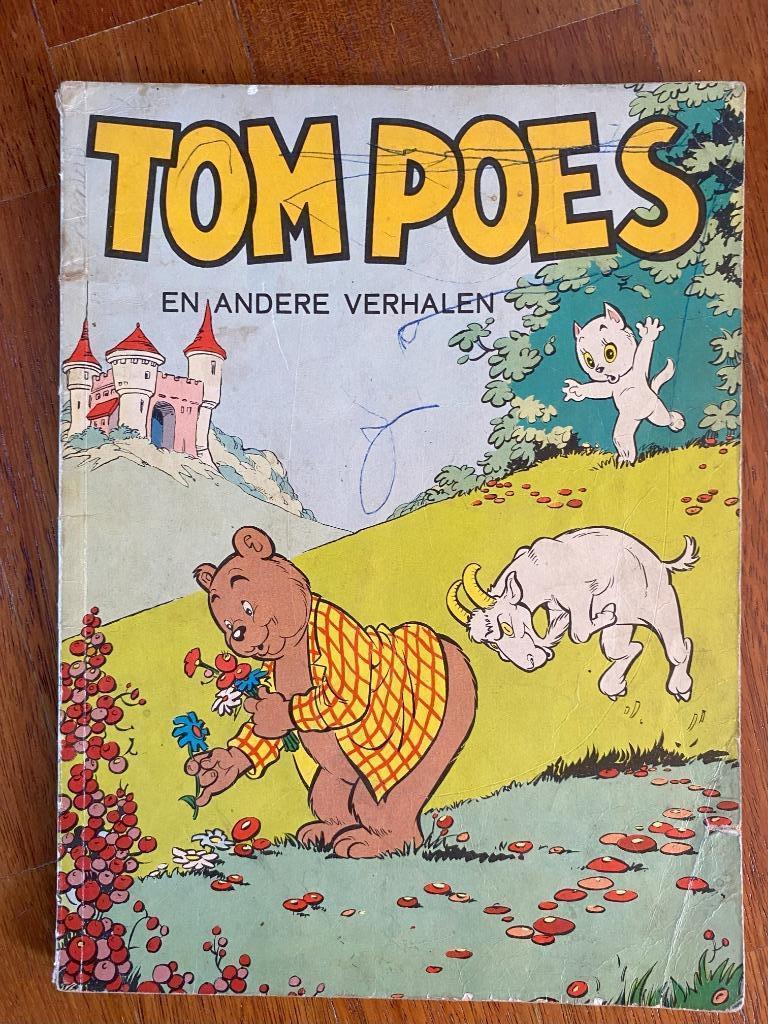 HEER BOMMEL EN TOM POES - Tom Poes en andere verhalen, Gelezen, Marten Toonder, Eén stripboek, Ophalen of Verzenden