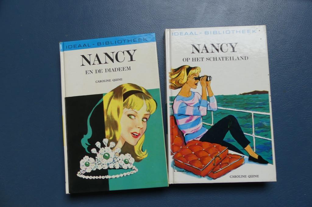 2 Boeken Nancy, Ophalen of Verzenden, Gelezen, Caroline Quine, Fictie