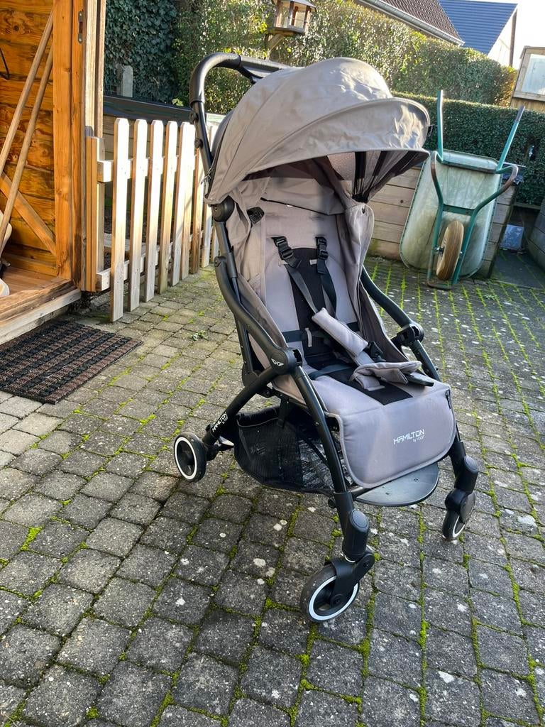 Buggy hamilton x1 magicfold - met reiswieg, Kinderen en Baby's, Ophalen, Zo goed als nieuw