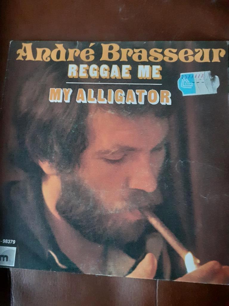 45T Andre Brasseur : Reggae me (Belpop), Enlèvement ou Envoi