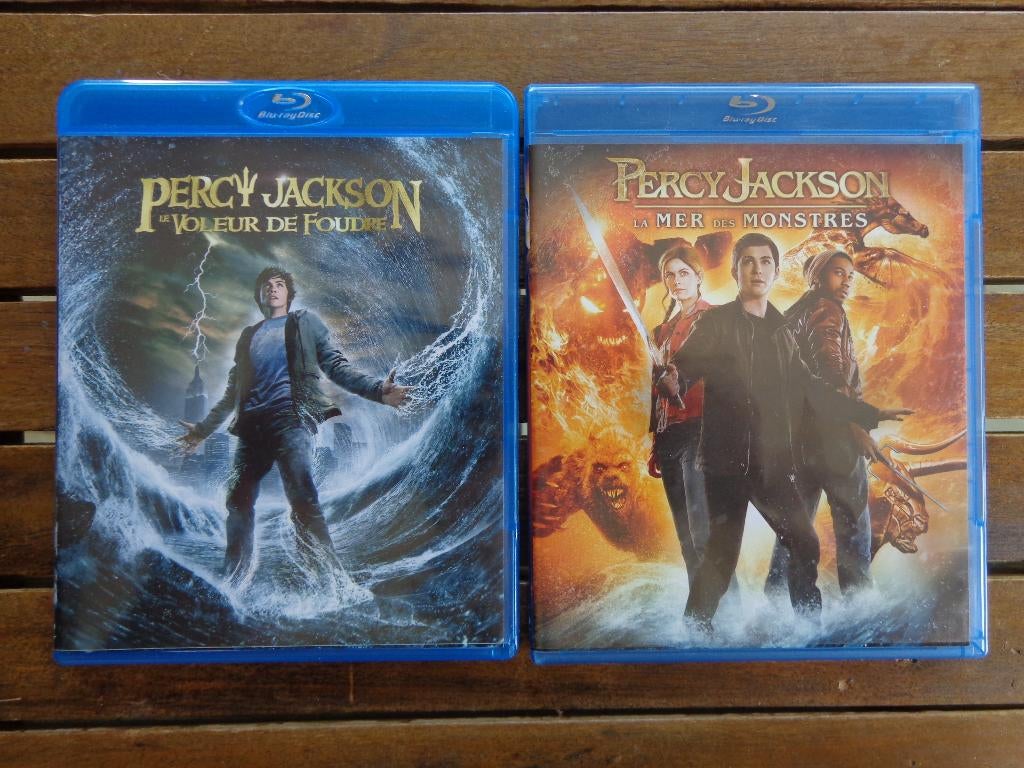 )))  Bluray  Percy Jackson 1 & 2  //  Fantasy   (((, Cd's en Dvd's, Blu-ray, Zo goed als nieuw, Science Fiction en Fantasy, Ophalen of Verzenden