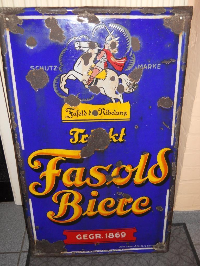WO2 Duits bier reclamebord, Verzamelen, Militaria | Tweede Wereldoorlog, Ophalen of Verzenden, Overige soorten, Overige typen