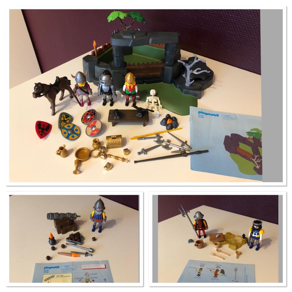 Lot vikings Playmobil, Kinderen en Baby's, Speelgoed | Playmobil, Ophalen of Verzenden, Gebruikt