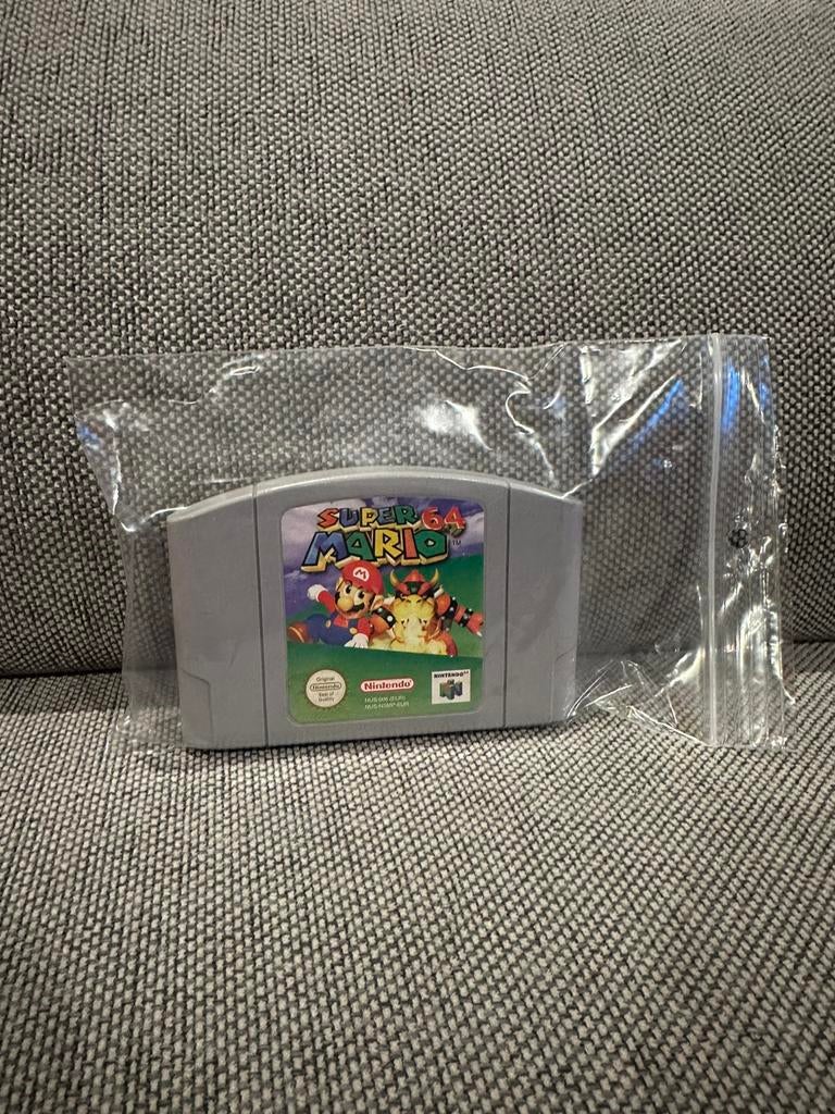 Jeu Nintendo 64, Super Mario 64, Enlèvement ou Envoi, Comme neuf, Aventure et Action