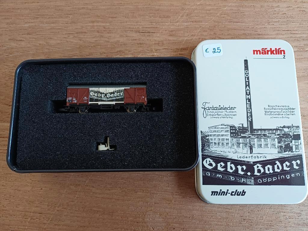 Marklin Z Museumwagen 2011 (schaal 220), Gelijkstroom, Wagon, Ophalen of Verzenden, Zo goed als nieuw