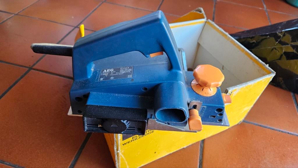 AEG elektrische schaafmachine voor hout, Ophalen, Gebruikt