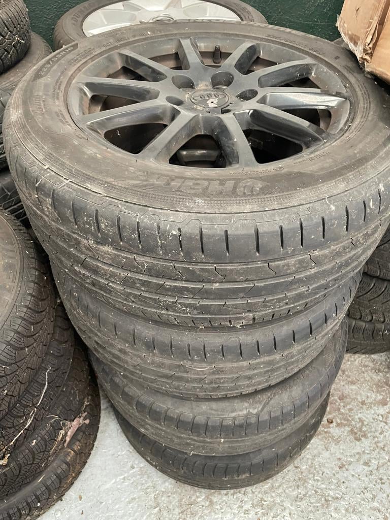 Set Audi velgen met banden 225/55 R16 99W ventus prime, Auto-onderdelen, Ophalen, Gebruikt, 16 inch, Banden en Velgen