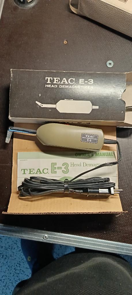 Demagnétiseur TEAC E-3, Ophalen of Verzenden, Zo goed als nieuw
