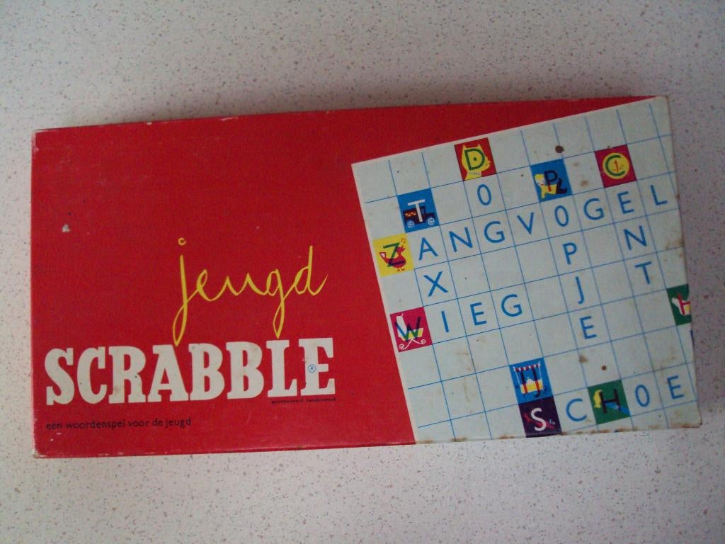 Jeugd "Scrabble", Een of twee spelers, Ophalen of Verzenden, Gebruikt