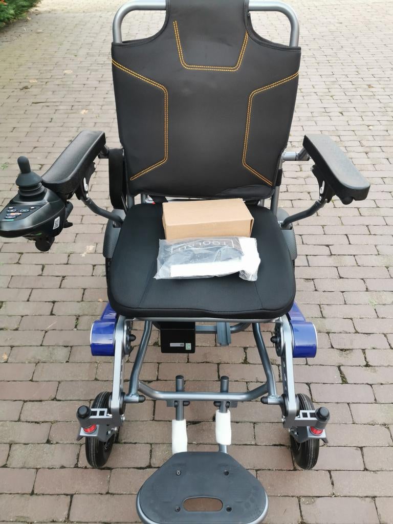 Nieuw Elektrische rolstoel Plooibaar rolwagen info0488826971, Ophalen of Verzenden, Inklapbaar, Nieuw, Elektrische rolstoel