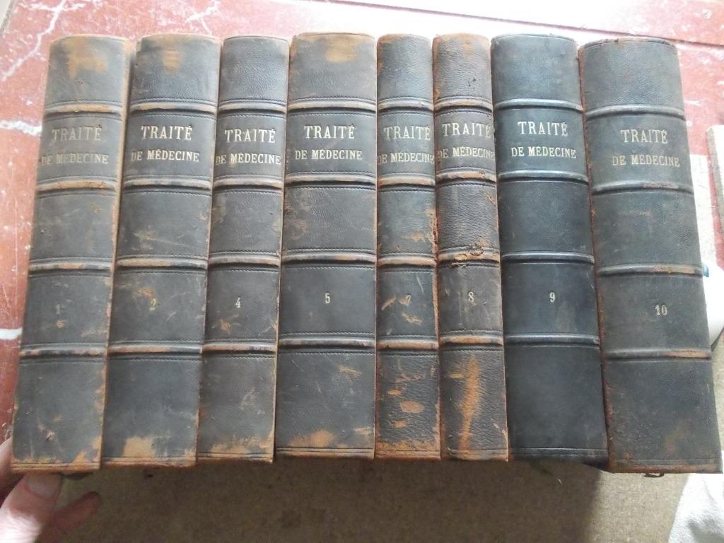 TRAITE DE MEDECINE 1898 - 1905, Livres, Enlèvement ou Envoi, Utilisé, Enseignement supérieur