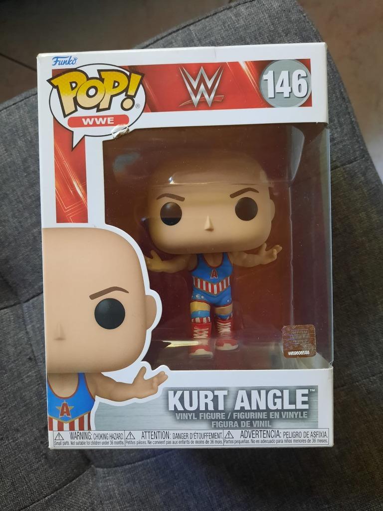 Funko Pop WWE Kurt Angle 146, Enlèvement, Comme neuf