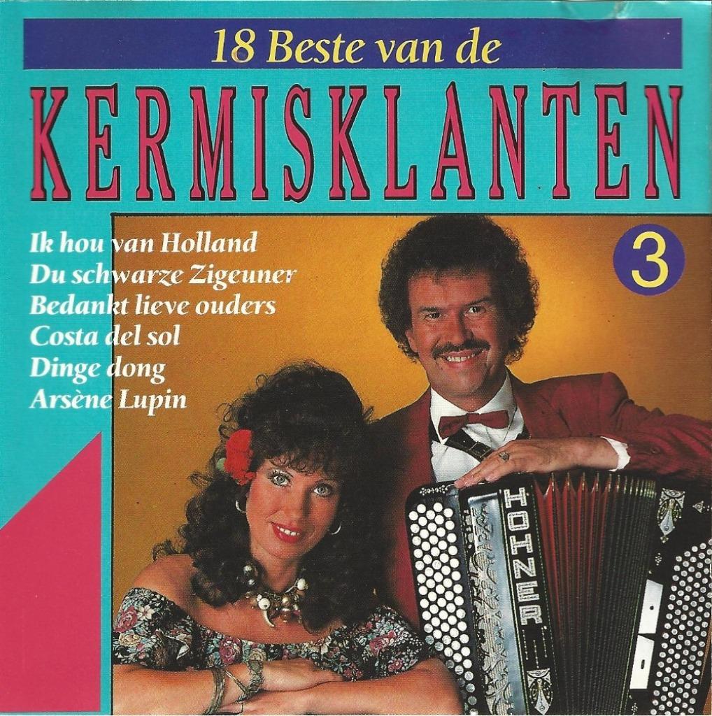CD * KERMISKLANTEN - 18 BESTE VAN - Vol. 3, Ophalen of Verzenden, Zo goed als nieuw, Levenslied of Smartlap