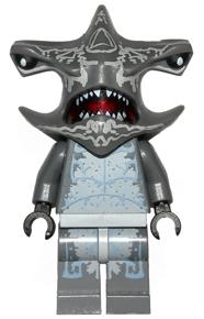 Lego figuur atl017 Atlantis Hammerhead Warrior / F2, Ophalen of Verzenden, Zo goed als nieuw, Losse stenen, Lego