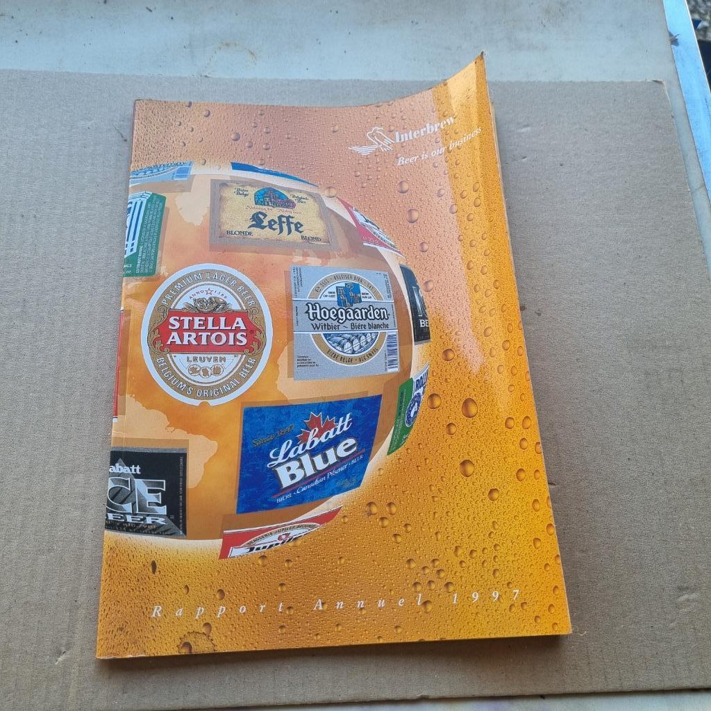 Rapport Annuel Interbrew, Ophalen of Verzenden, Gebruikt, Overige typen, Overige merken