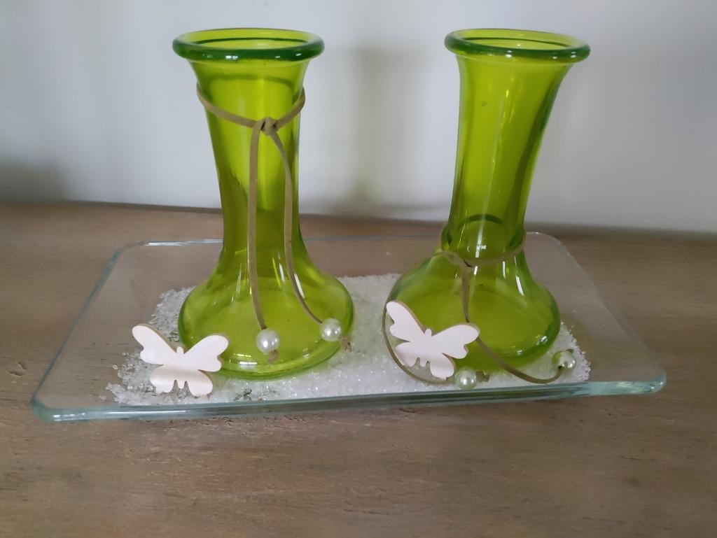 Kleine vaasjes/decoratie, Huis en Inrichting, Ophalen, Zo goed als nieuw