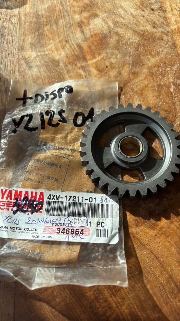 4XM-17211-01 Pignon Yamaha YZ125, Motoren, Ophalen of Verzenden, Nieuw