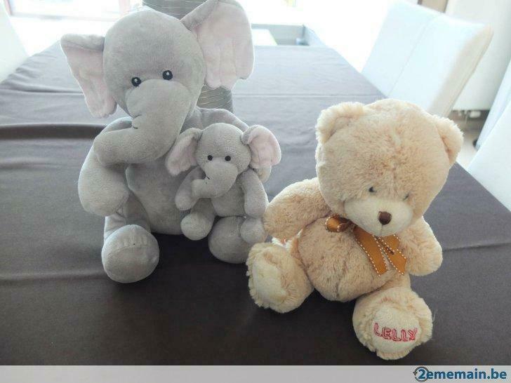 Lot de 2 peluches, Nieuw