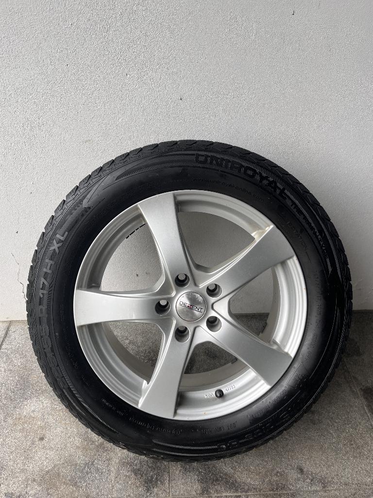 Uniroyal winterbanden met velgen, Ophalen, Banden en Velgen, 17 inch, Winterbanden