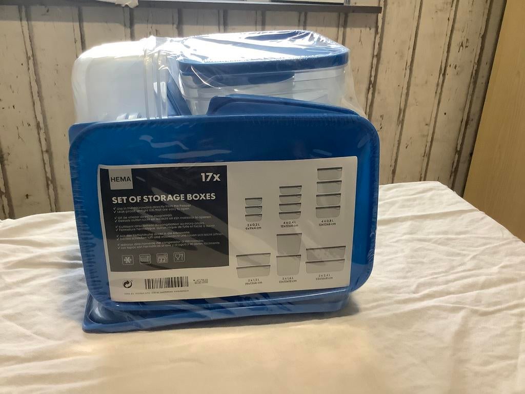 Pvc opbergdozen, Enlèvement, Neuf