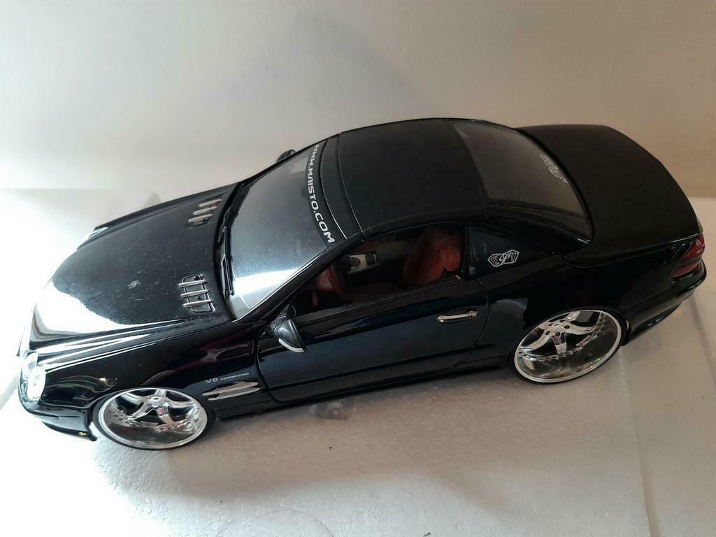 Mercedez benz SL55 AGM 1/18 Maisto sans boite, Enlèvement ou Envoi