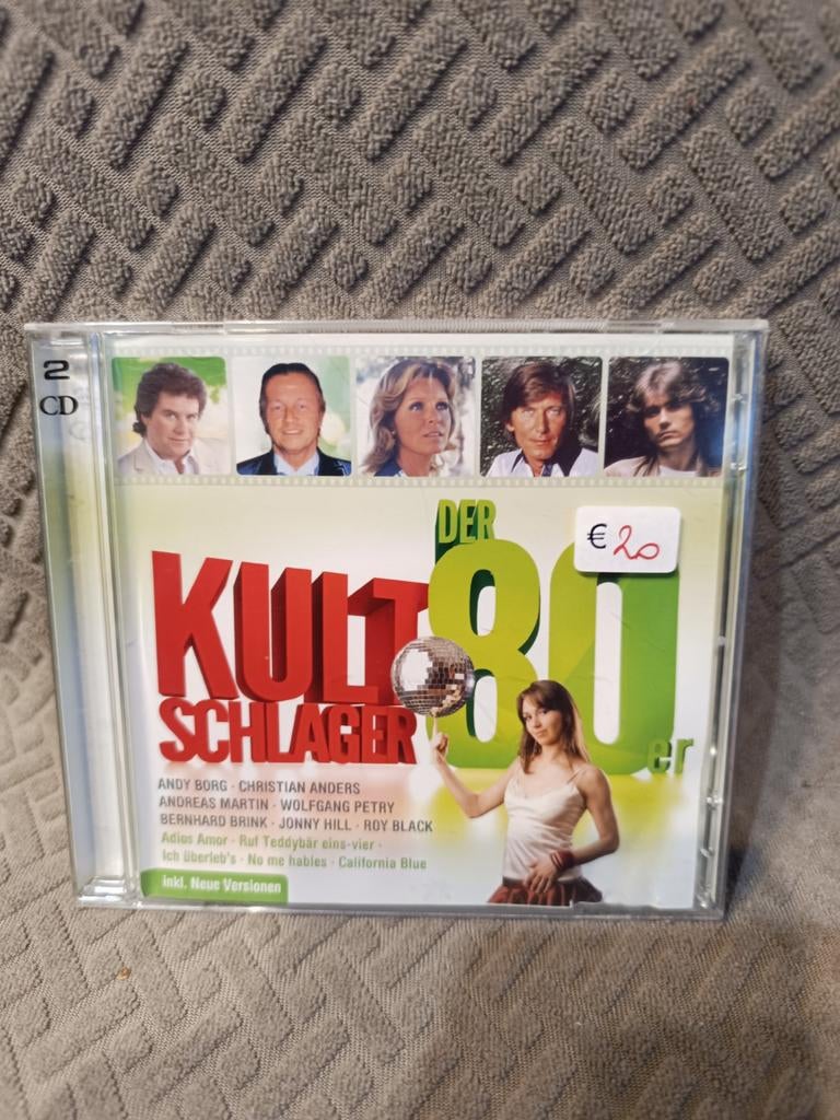 Schlagerkult der 80er  2 cd, Cd's en Dvd's, Ophalen of Verzenden