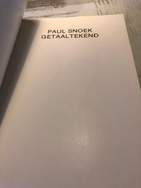 Getaaltekend - Paul Snoek, Boeken, Gelezen, Paul Snoek, Ophalen of Verzenden, Eén auteur