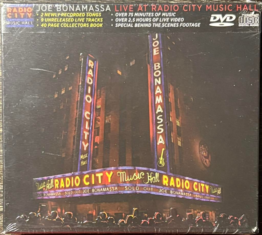 JOE BONAMASSA - Live At Radio Music Hall, Cd's en Dvd's, Alle leeftijden, Ophalen of Verzenden, Nieuw in verpakking, Muziek en Concerten
