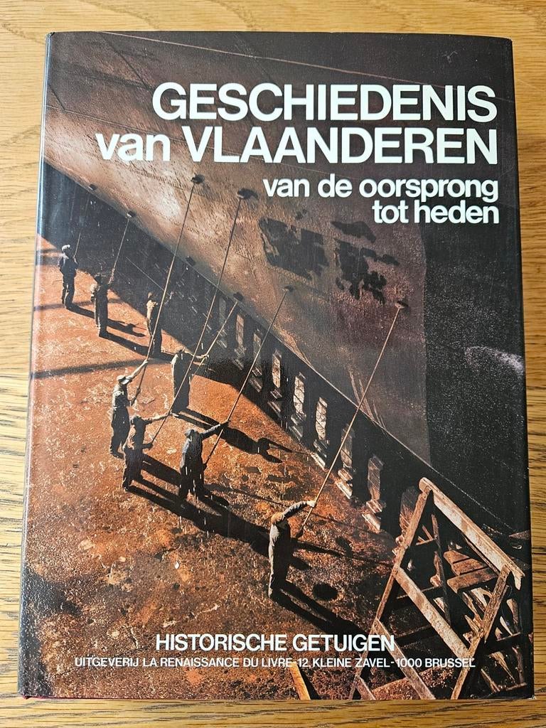 Geschiedenis van Vlaanderen  van de oorsprong tot heden, Boeken, Geschiedenis | Nationaal, Ophalen, Zo goed als nieuw