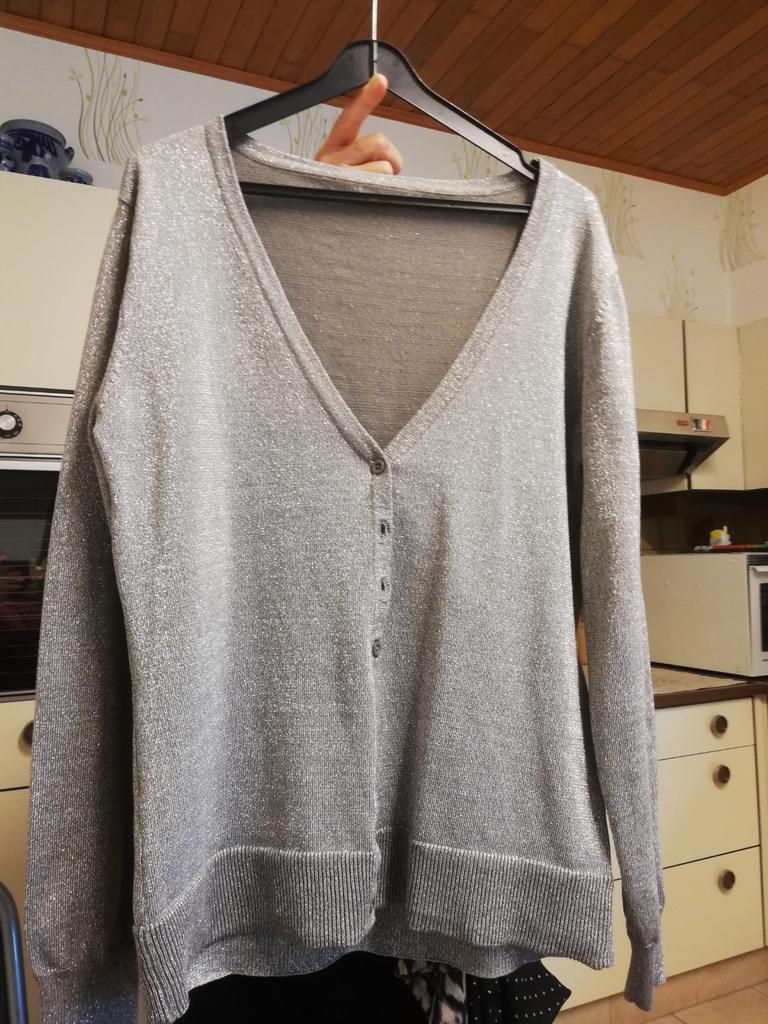 Glitter vest, Ophalen, Zo goed als nieuw, Maat 38/40 (M)