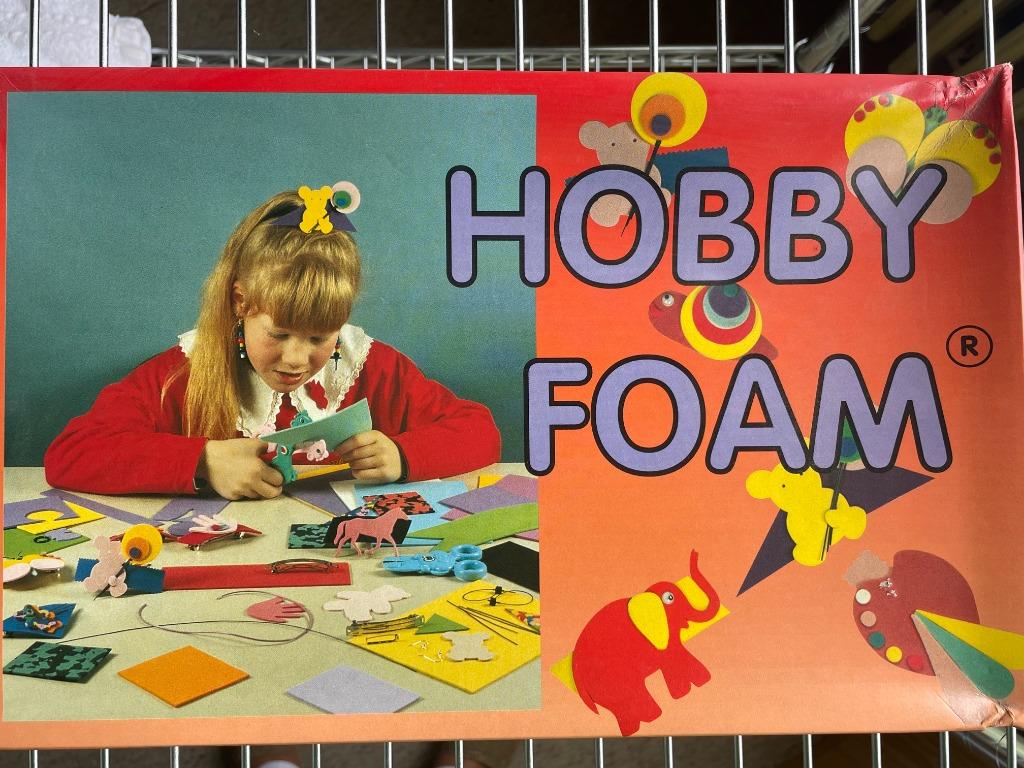 Creatief speelgoed knippen Hobby Foam, Ophalen, Zo goed als nieuw, Knutselen