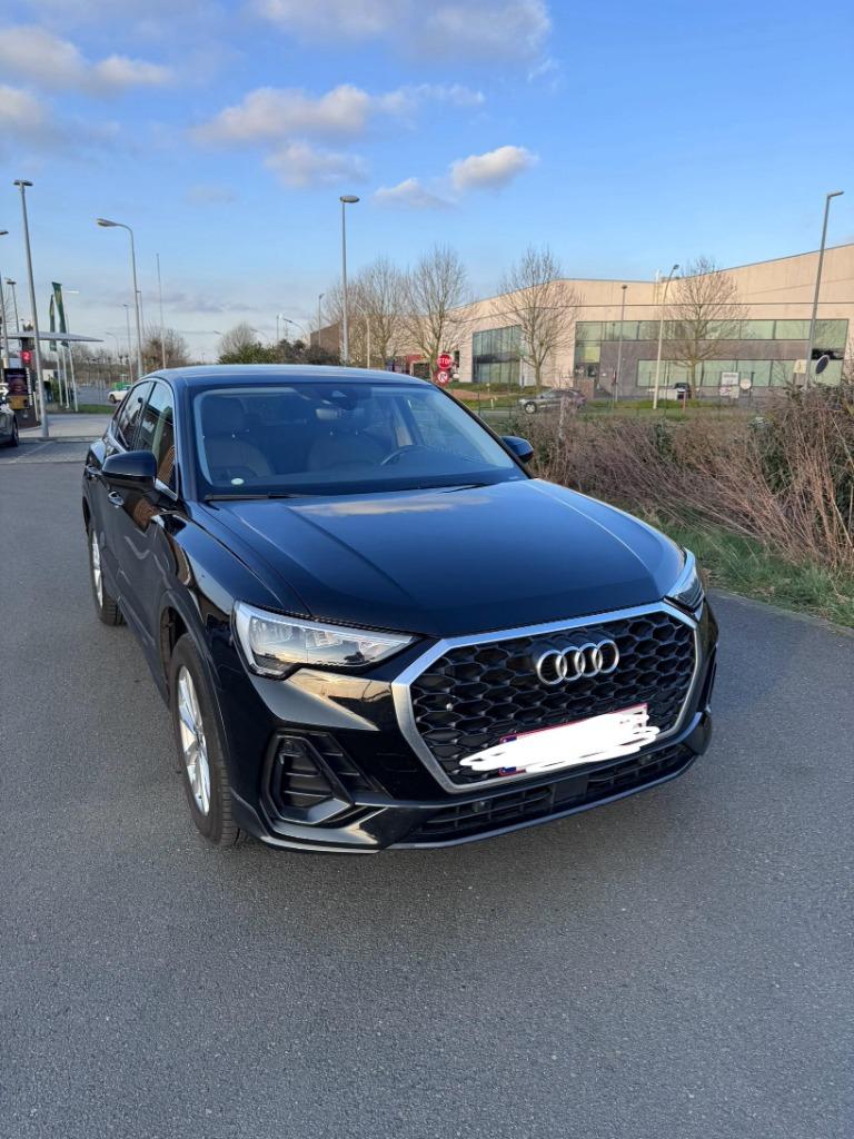 Audi Q3 Sportback 45 TFSI 180 kW S tronic Hybrid, Autos, Cuir, Achat, Electronic Stability Program (ESP), Noir
