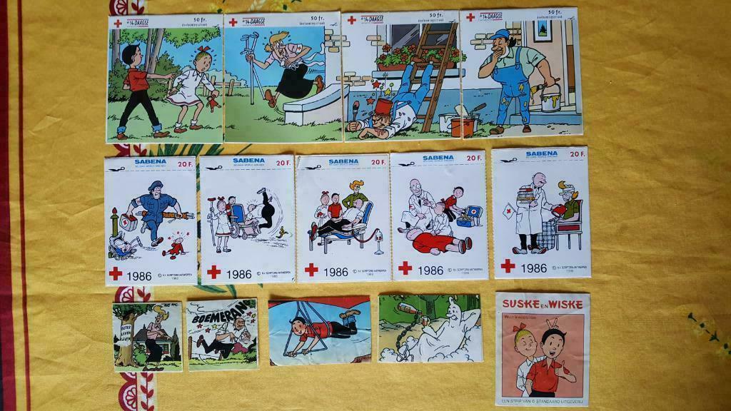 autocollants Bob et Bobette, Enlèvement ou Envoi, Neuf, Bande dessinée ou Dessin animé
