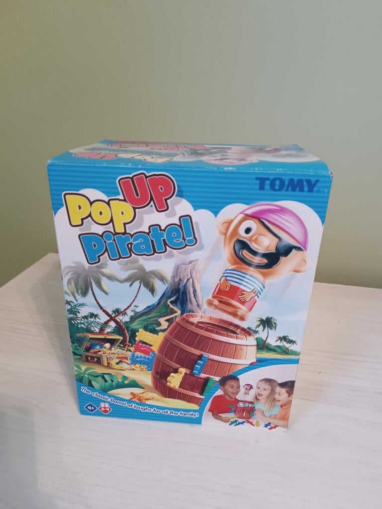 Tomy pop up pirate!, Ophalen