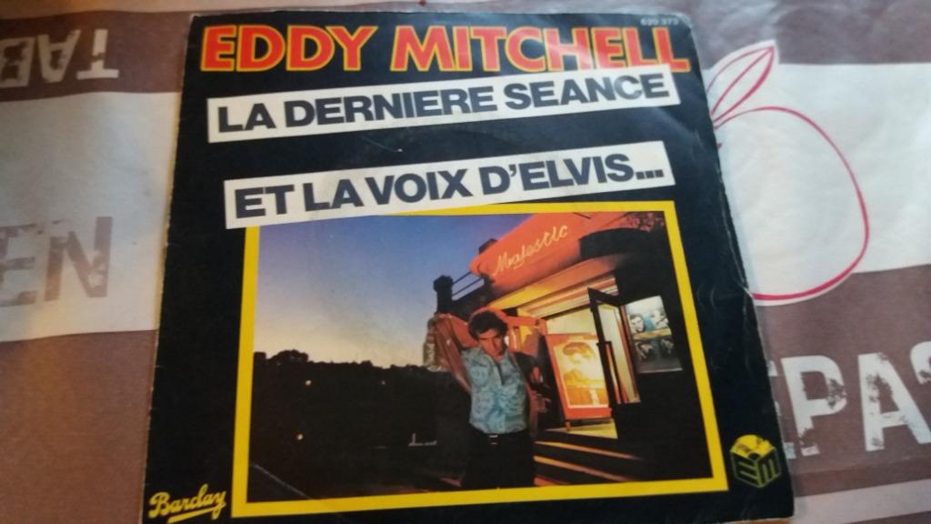 disque vinyl 45 tours eddy michel la dernière seance, Enlèvement ou Envoi, Comme neuf