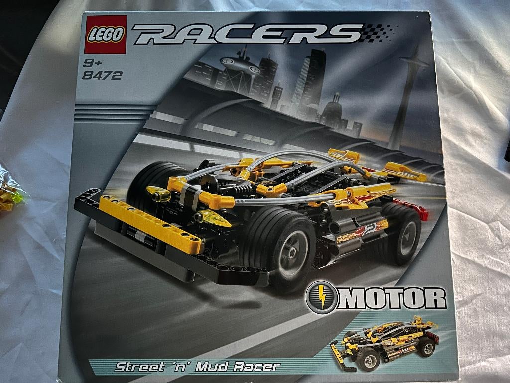 lego 8472 Street 'n' Mud Racer 2002, Ophalen of Verzenden, Zo goed als nieuw, Complete set, Lego