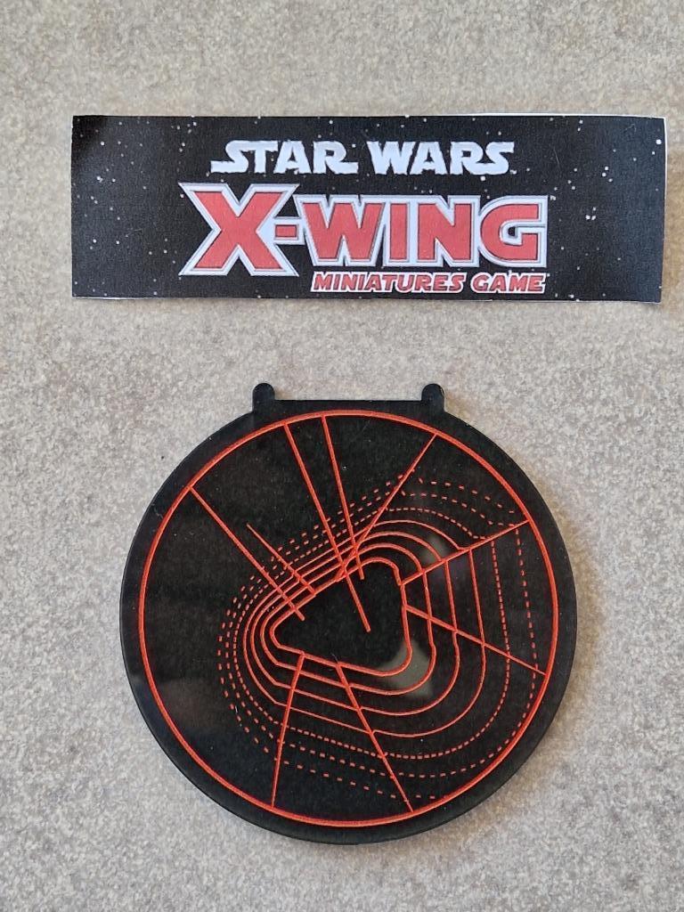 Star Wars X-Wing Acryl Proximity Mine promo FFG V2 V1, Ophalen of Verzenden, Zo goed als nieuw, FFG