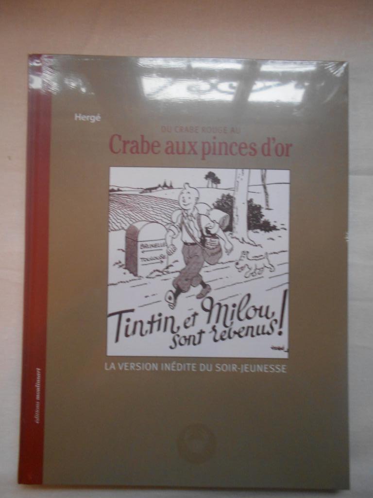 Tintin Du crabe rouge au crabe aux pinces d'or, Livres, Neuf, Une BD, Enlèvement, Hergé