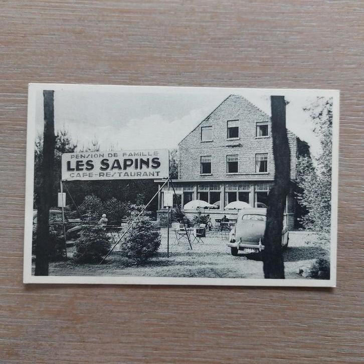 Oude postkaart Hèze, Enlèvement ou Envoi