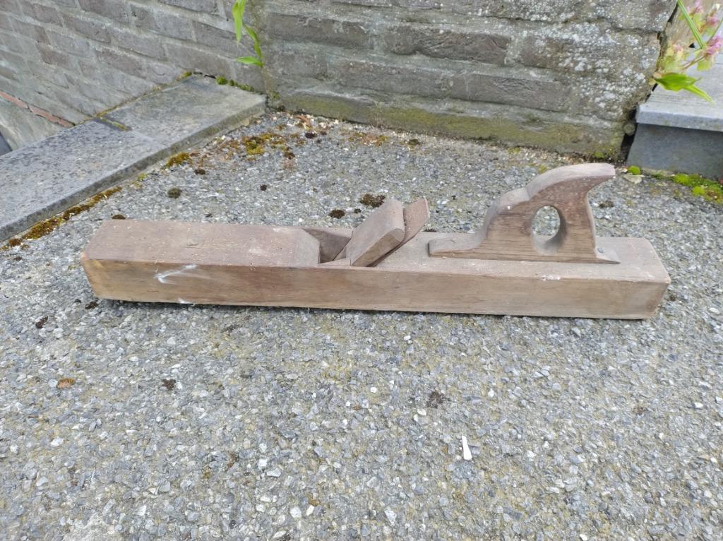 Grote antieken blokschaaf / schaafmachine, Enlèvement, Utilisé