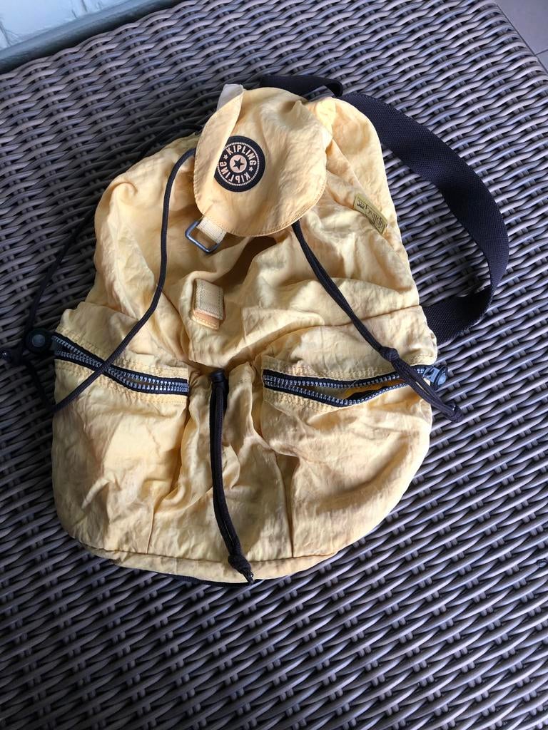 Sac à dos Kipling jaune, Enlèvement ou Envoi, Comme neuf, Kipling