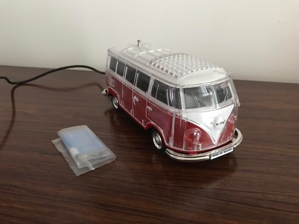 Bleutooth speaker Volkswagen VW T1 bus rood wit, Verzamelen, Ophalen of Verzenden, Zo goed als nieuw