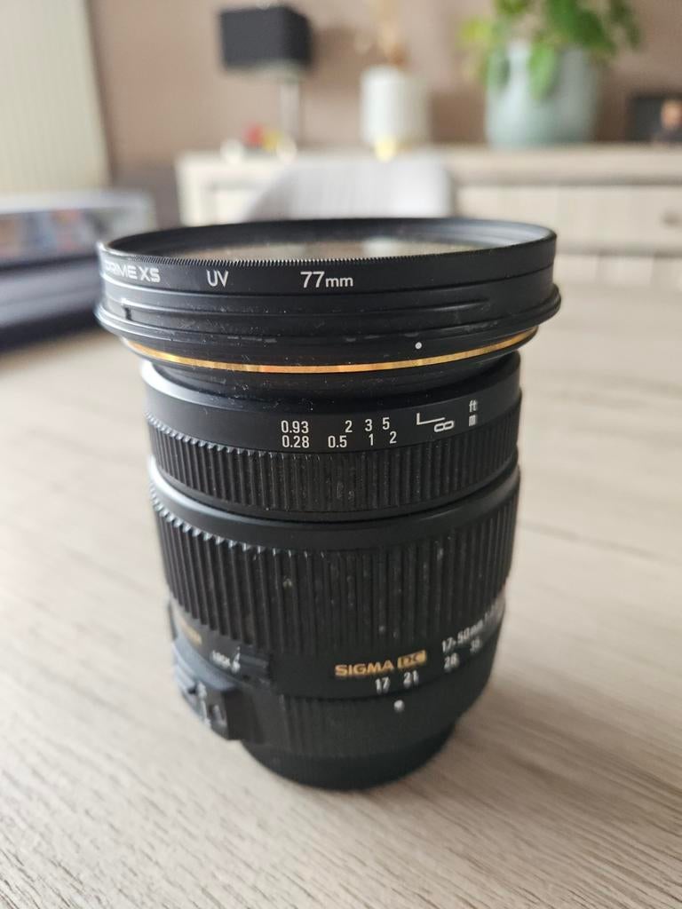Lens Sigma 17-50mm F/2.8 EX DC OS HSM Nikon, Ophalen