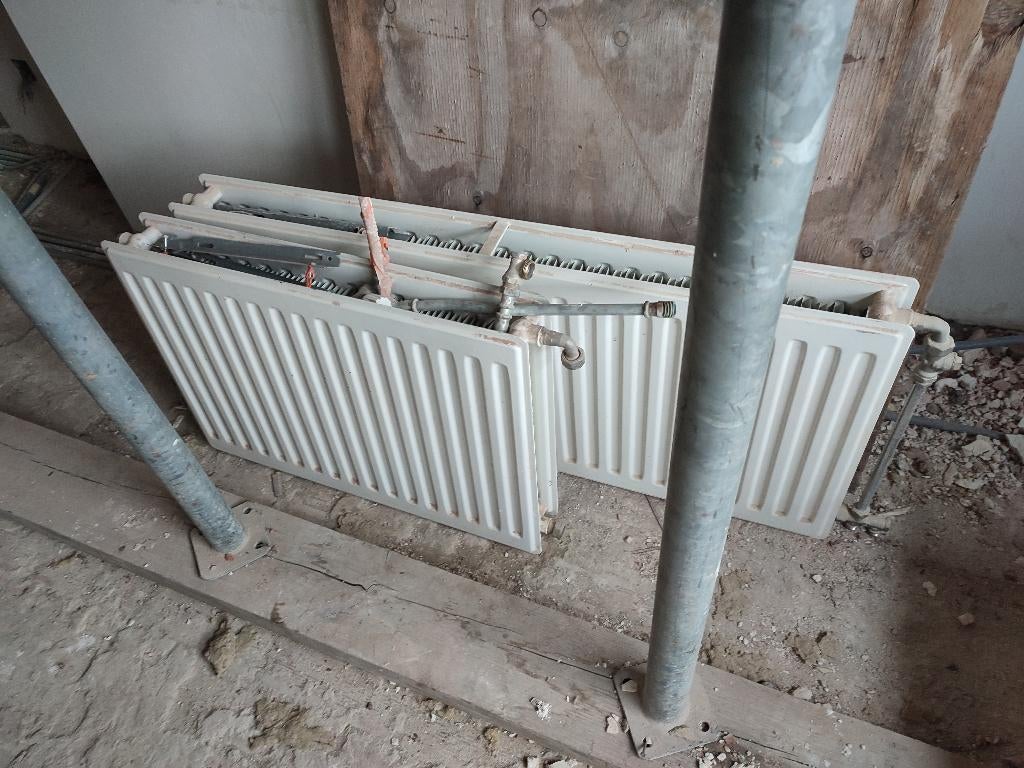 Witte paneelradiatoren, Enlèvement, Utilisé, Radiateur, 30 à 80 cm