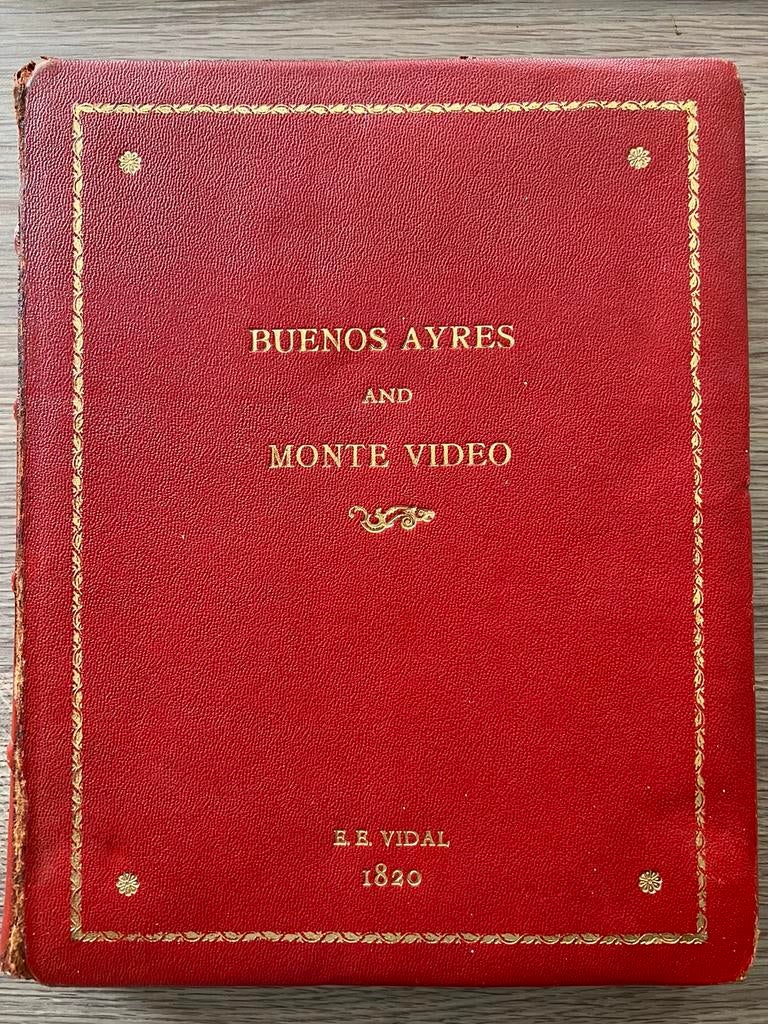 BUENOS AYRES et MONTE VIDEO par E.E. VIDAL Édition limitée, Livres, Récits de voyage, Enlèvement ou Envoi, Utilisé, Vidal, Amérique du Sud