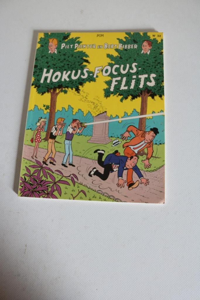 Piet Pienter Nr 32 : Hokus-Focus Flits  - sc - 1e druk 1976, Pom, Eén stripboek, Nieuw, Ophalen of Verzenden