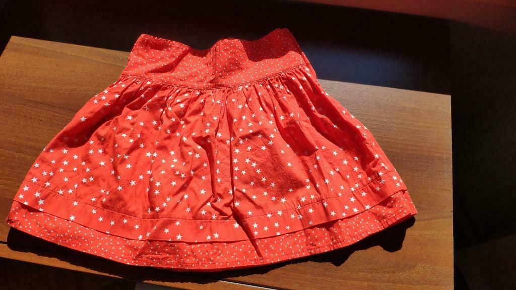 Rood rokje sterrenprint sterren 116 Filou&Friends NIEUWSTAAT, Enlèvement ou Envoi, Comme neuf, Fille, Robe ou Jupe
