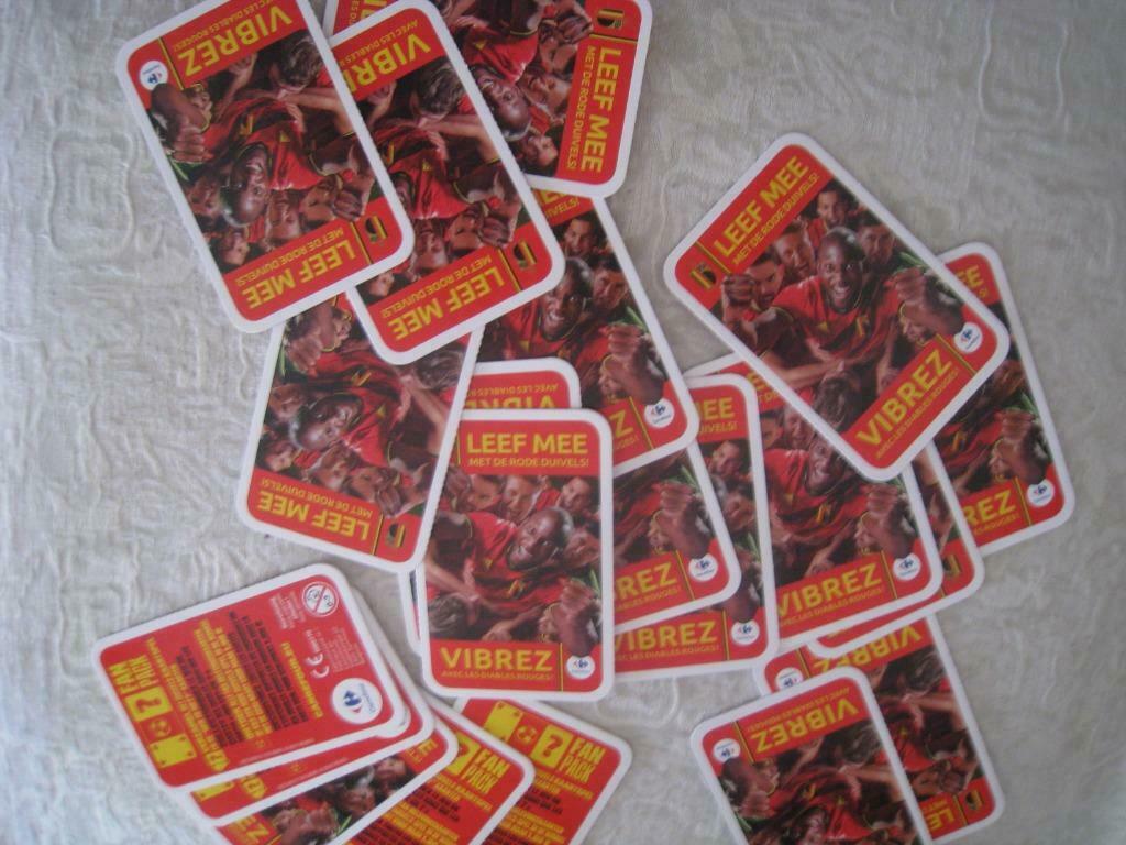 Cartes à jouer Red Devils / Action Carrefour, Collections, Envoi, Neuf, Carte(s) à jouer