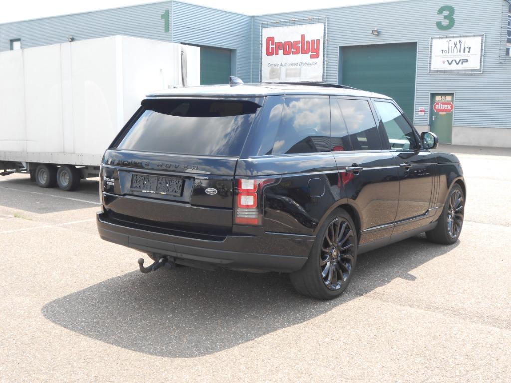 RANGE ROVER VOGUE 4.4SDV8 BLACKPACK MERIADIAN BTW, Auto's, Automaat, Zwart, Leder, Bedrijf